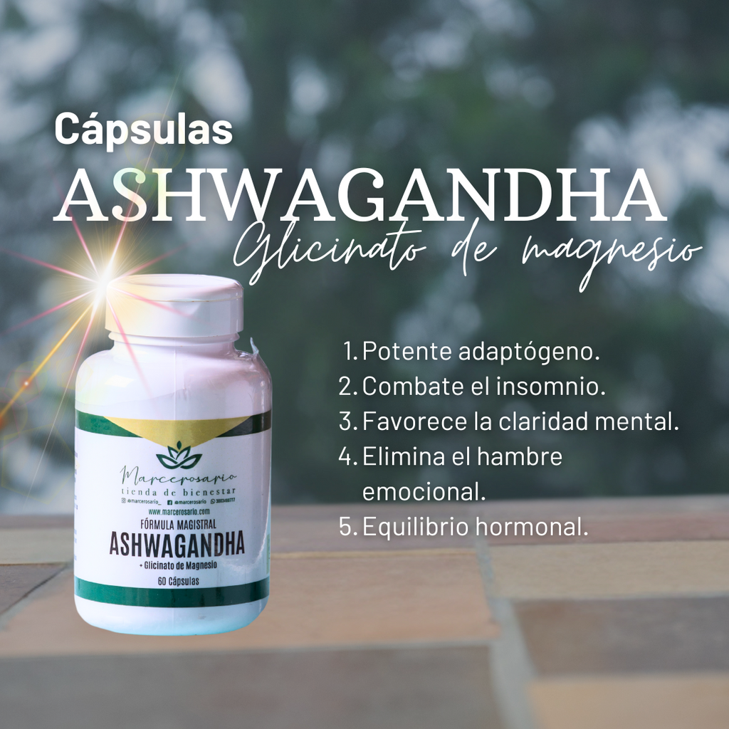 Ashwagandha + Glicinato de Magnesio