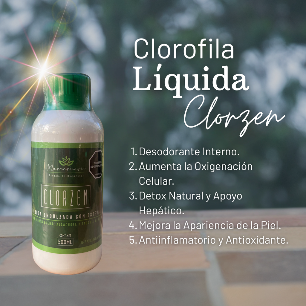 Clorofila Líquida - Clorzen 500 Ml
