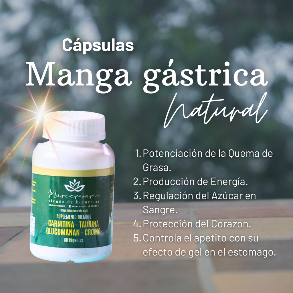 Cápsulas Manga Gástrica Natural